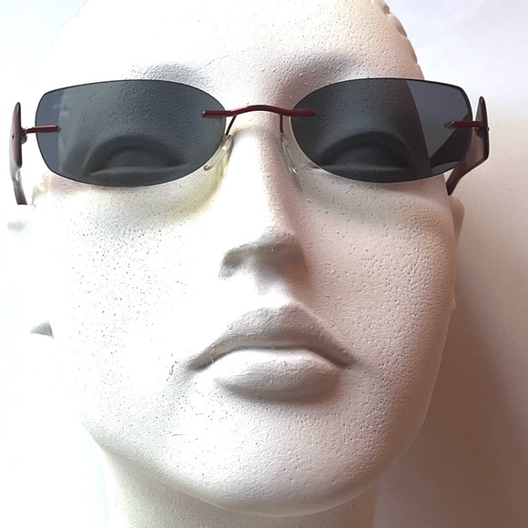 Silhouette Tiranium Chassis Burgundy Red Rimless Frames main image 10